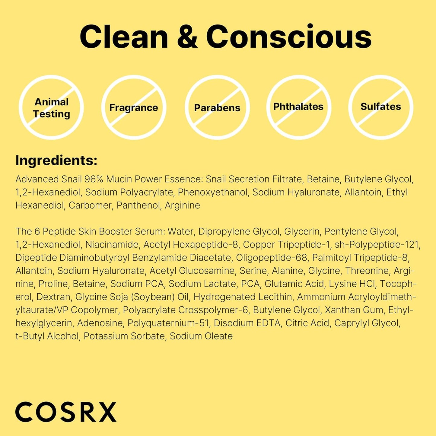 Cosrx snail peptide essence