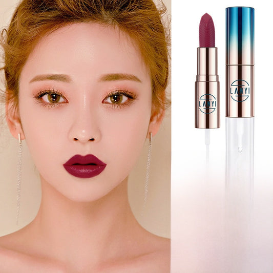 Lanyi Makeup Lip Gloss Glossy Lips Moisturizing Lasting Color Changing
