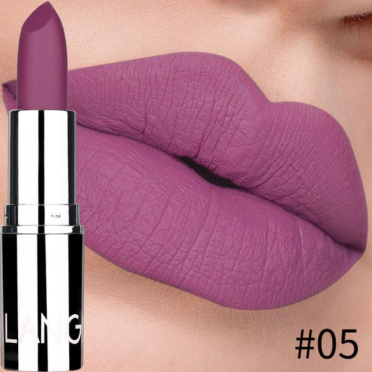 Silver Tube Matte Lipstick