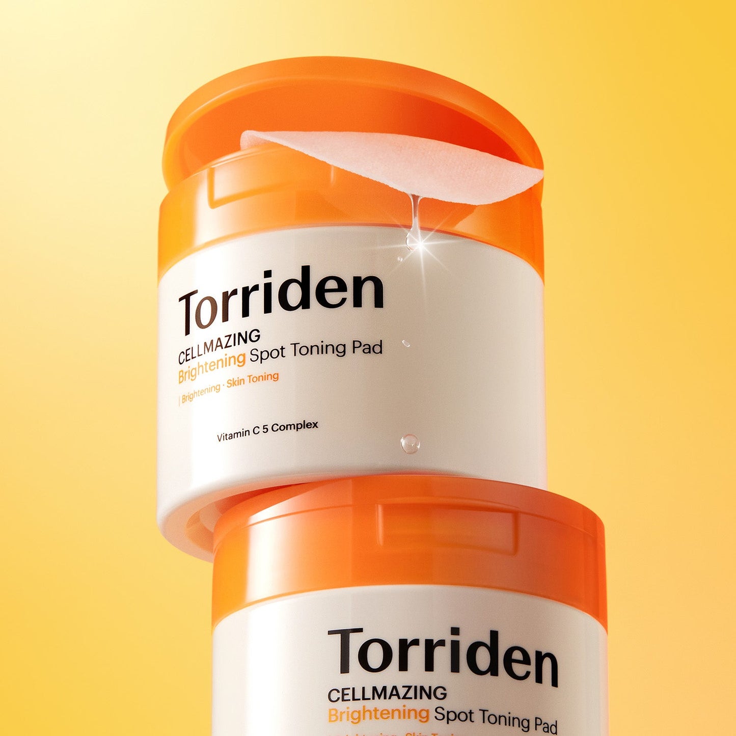 Yellow vitamin C pads 70pcs