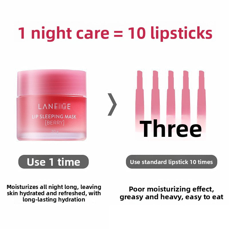 Berry Flavor Lip Mask Moisturizing Repair