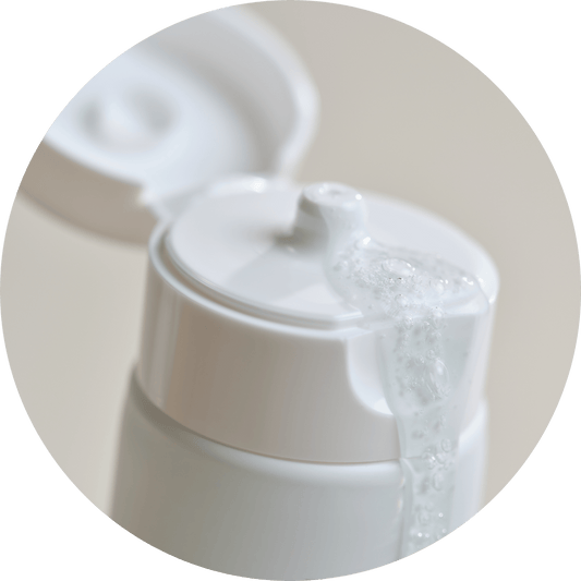 North korean green plum facial cleanser