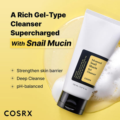 Cosrx snail facial cleanser
