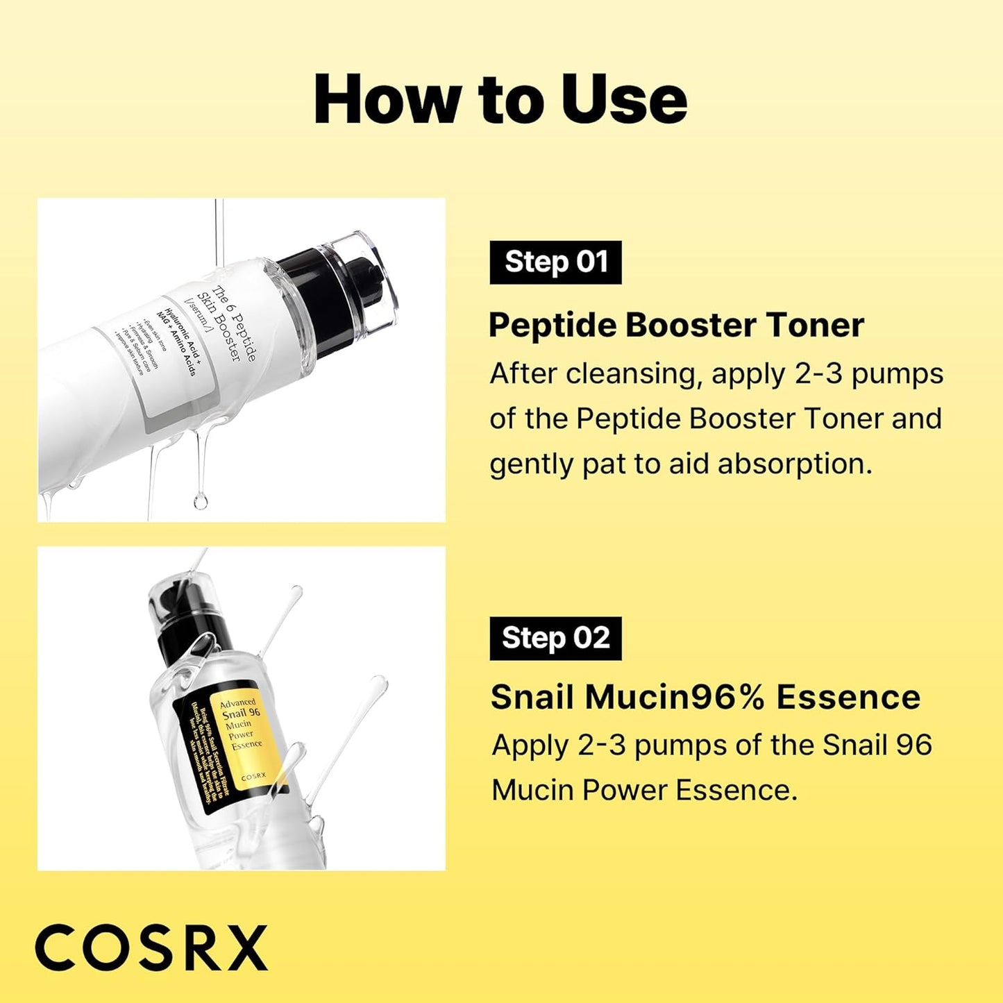 Cosrx snail peptide essence
