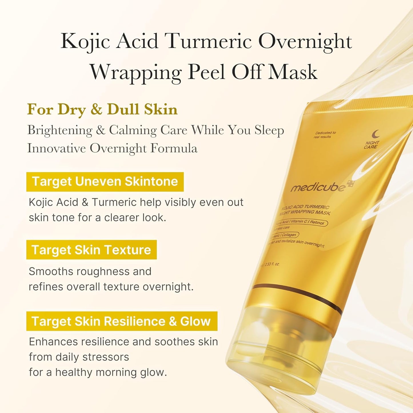 Yellow Peel-off Mask
