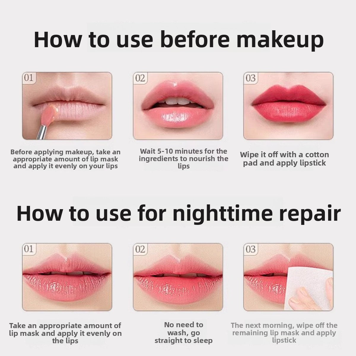 Berry Flavor Lip Mask Moisturizing Repair