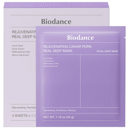 Biodance Hydrogel Collagen Skincare Purple 4pcs
