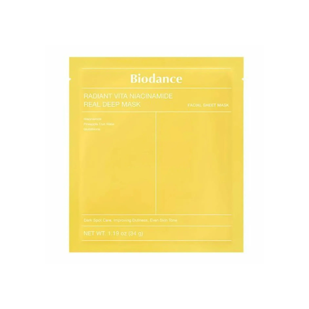 Biodance Hydrogel Collagen Skincare Yellow 4pcs