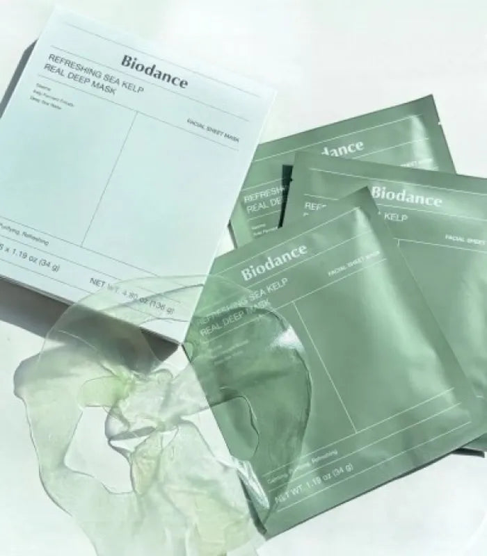 Biodance Hydrogel Collagen Skincare Green 4pcs