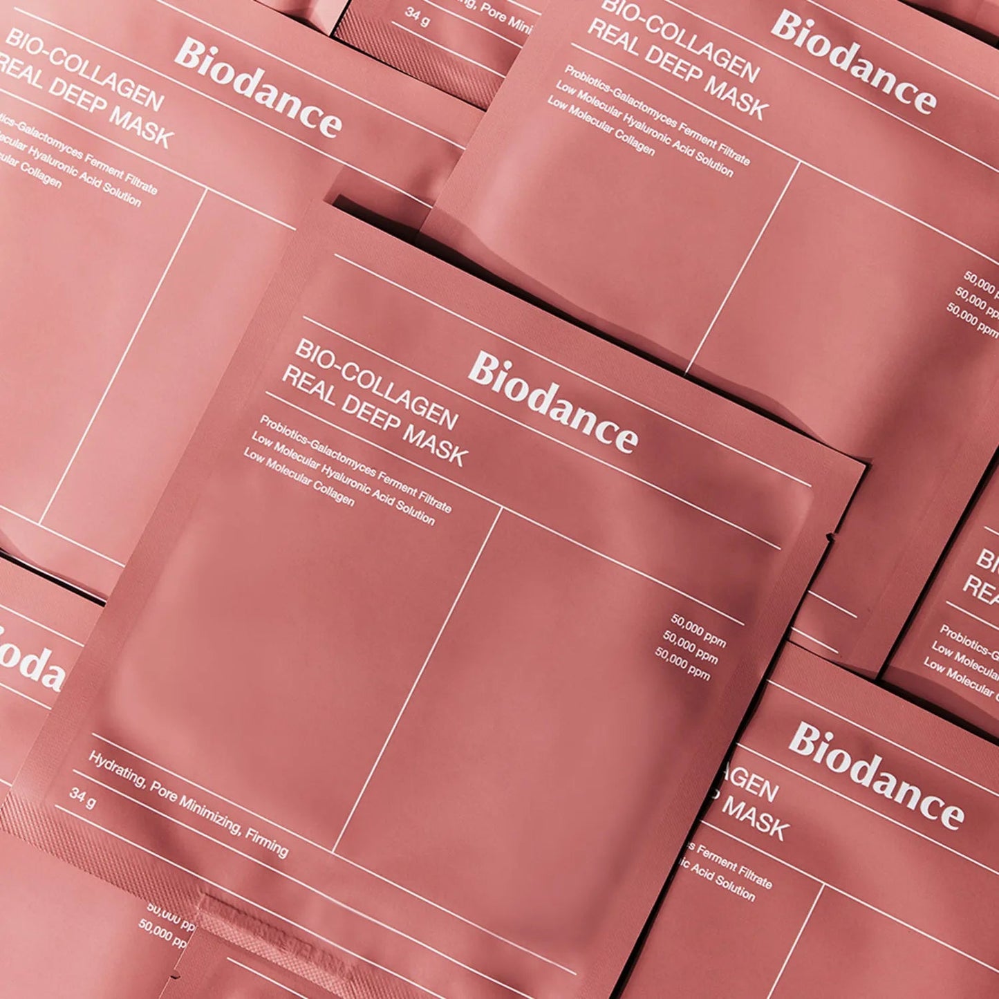 Biodance Hydrogel Collagen Skincare Pink 4pcs
