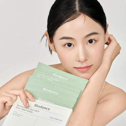 Biodance Hydrogel Collagen Skincare Green 4pcs