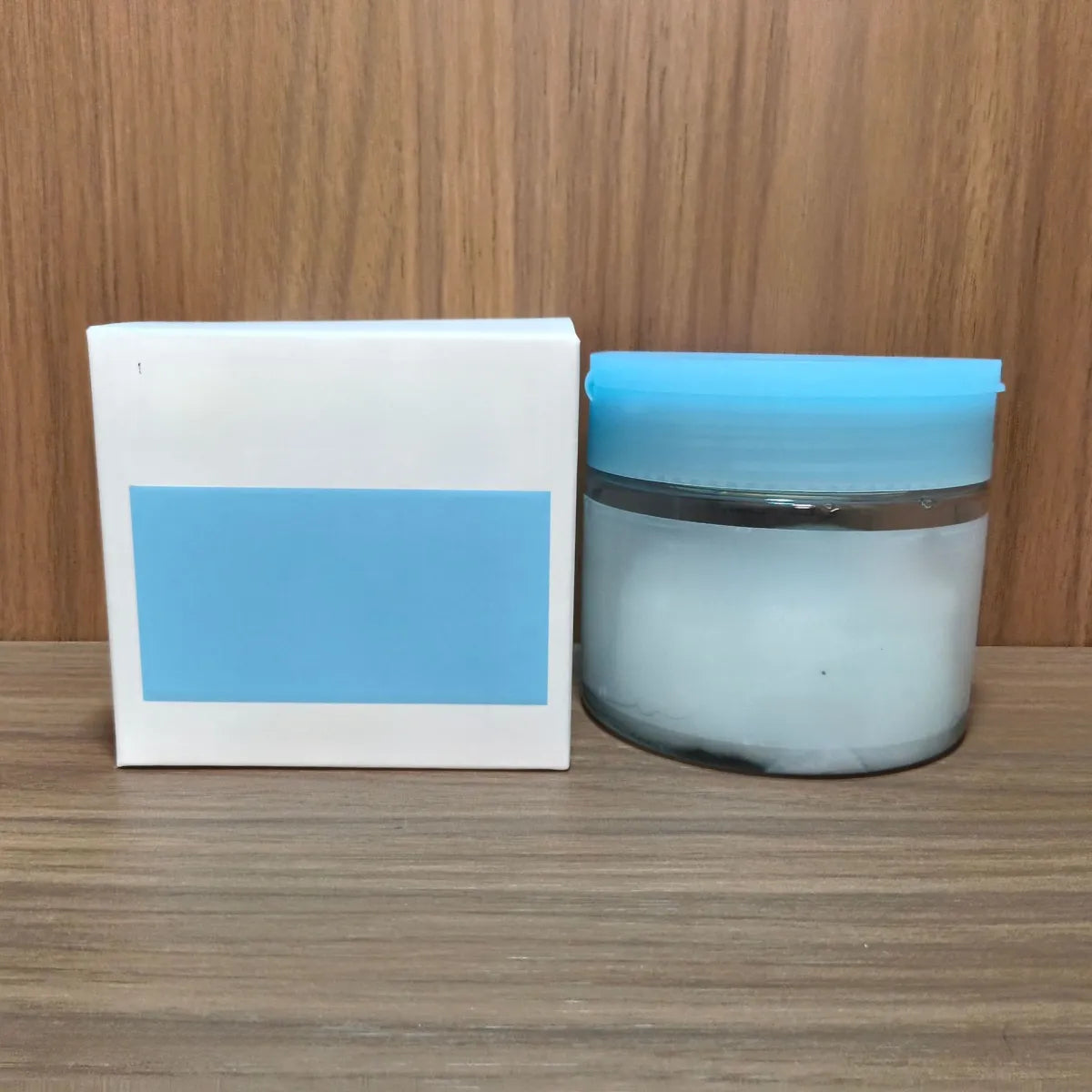 Hyaluronic acid cotton pads blue