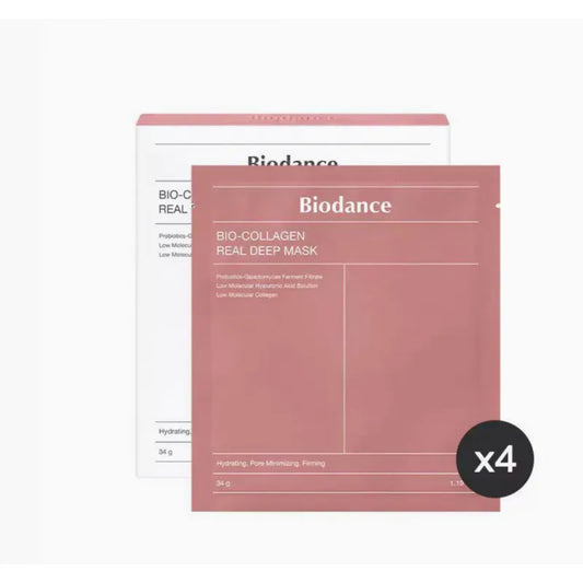 Biodance Hydrogel Collagen Skincare Pink 4pcs
